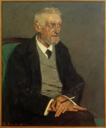 De vader van de kunstenaar